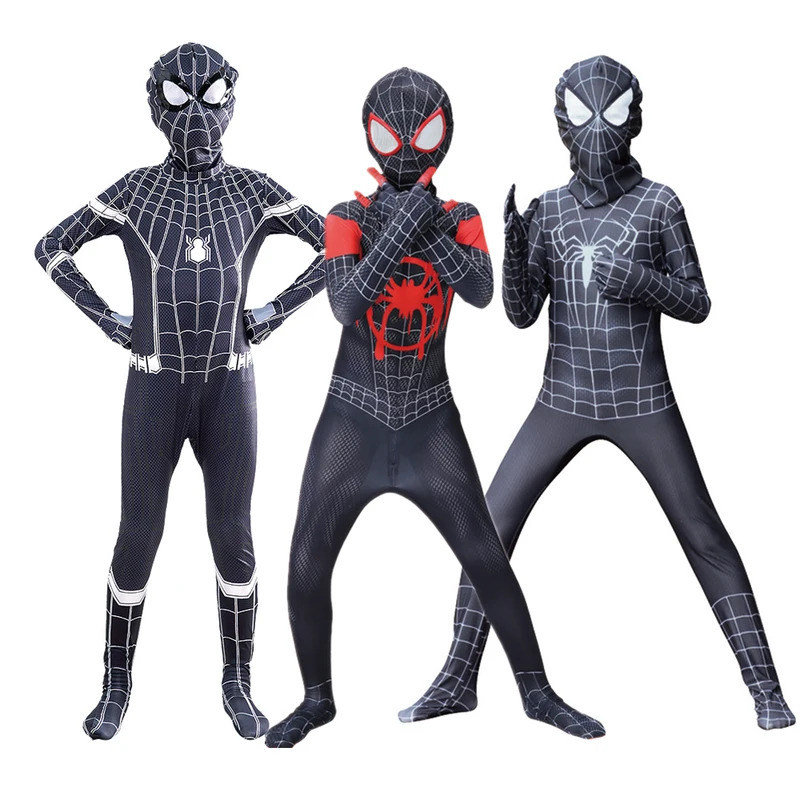 Anime Cosplay Youtube Shorts - MARVEL Black Spider-man Costumes Blackening Spiderman
