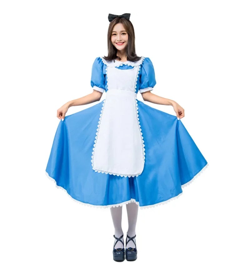 Anime Cosplay Plus Size - Wonderland Alice Costume for Adult Women