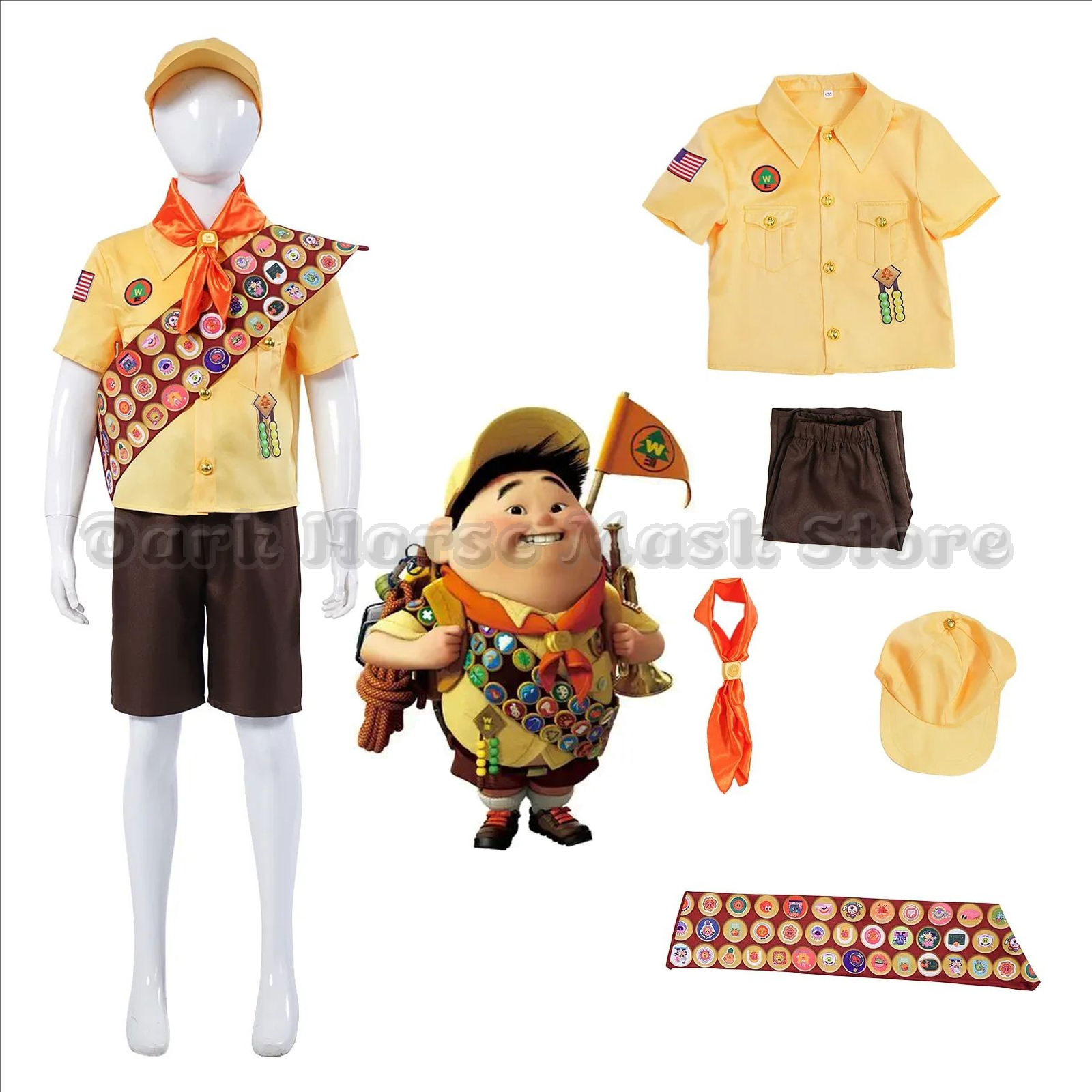 Anime Cosplay To Buy - Up Cosplay Costume Little Boy Russell