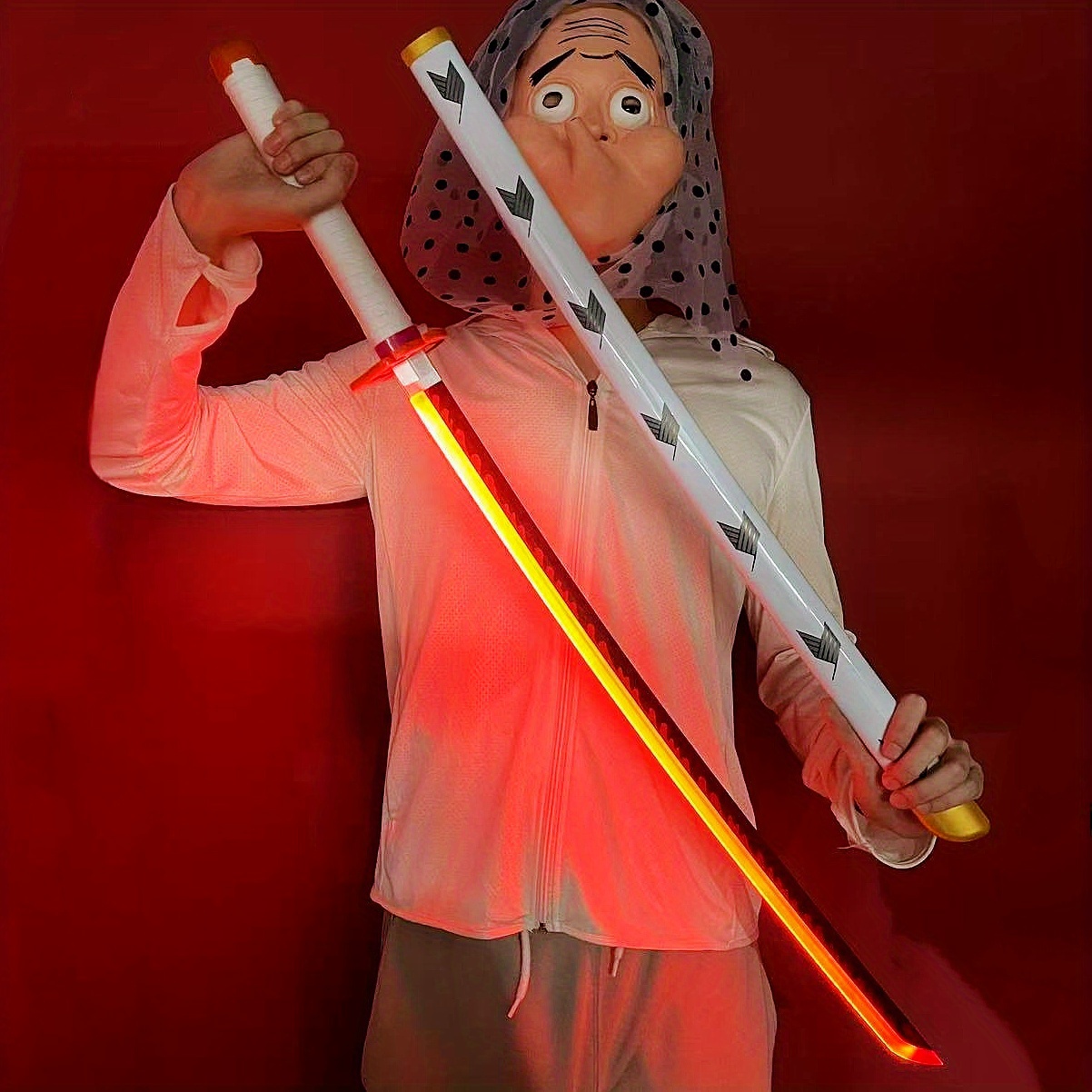 Luminous Demon Slayer Katana L - Anime Cosplay Katana recension och pris