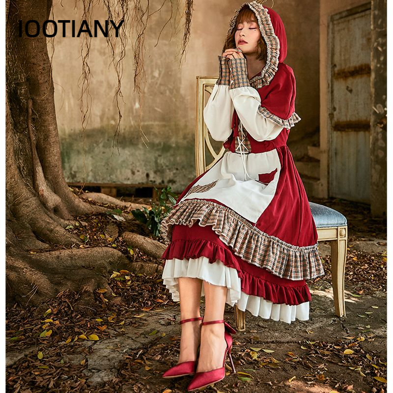 IOOTIANY Lace Patch Lolita Lit - Anime Cosplay Little Girl recension och pris
