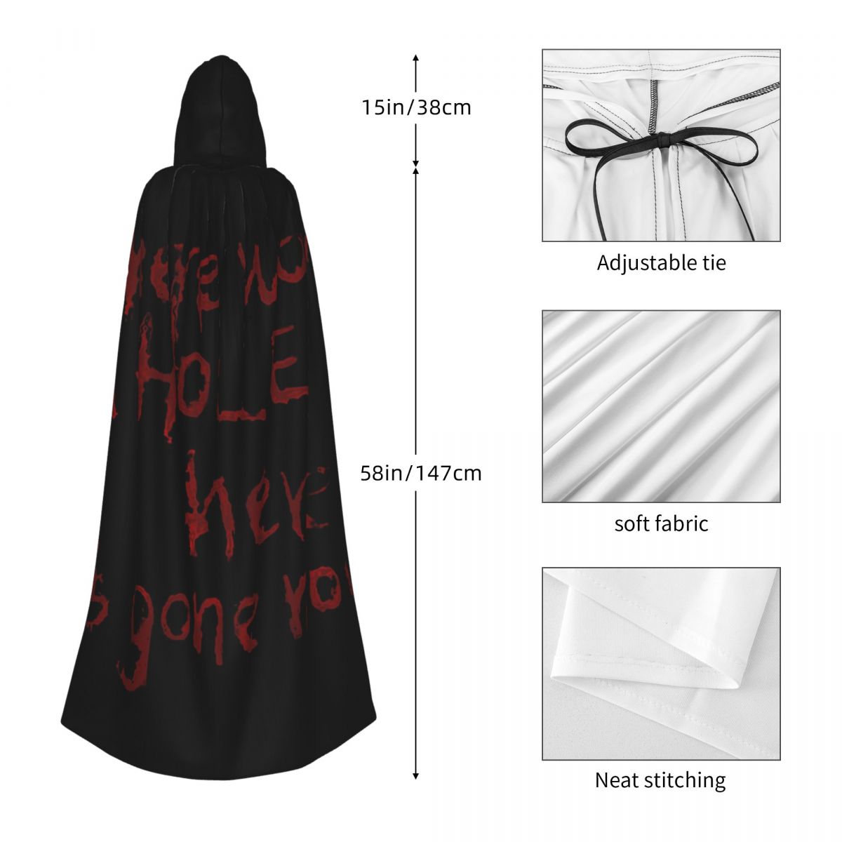 There Was A Hole Here. It's Go - Anime Cosplay Quotes recension och pris