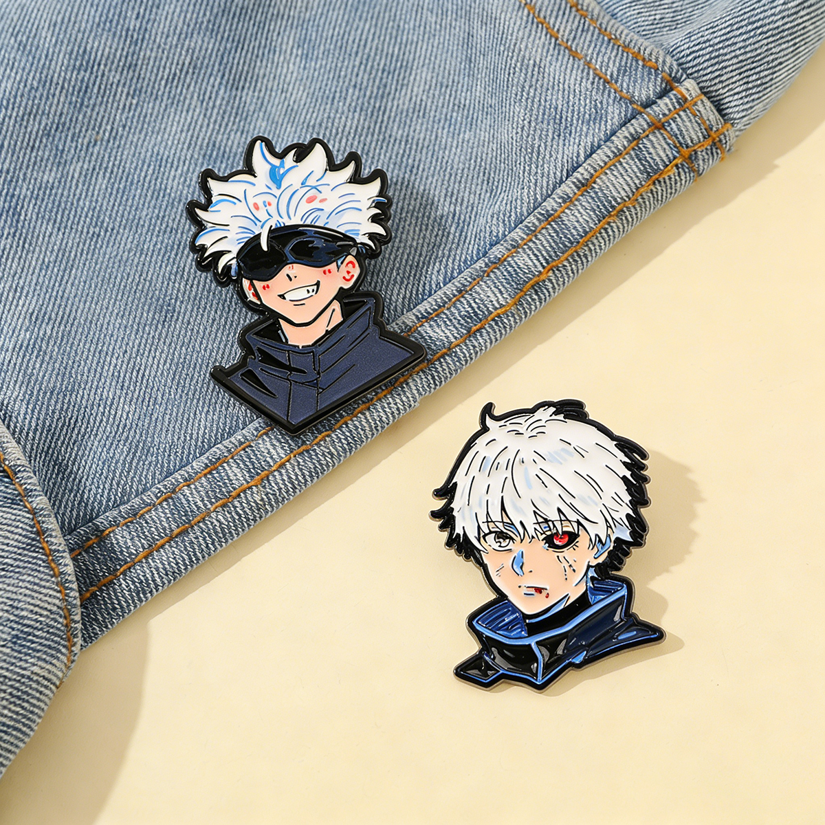 2Pcs Anime Character Kaneki Ke - Tokyo Ghoul Mask recension och pris