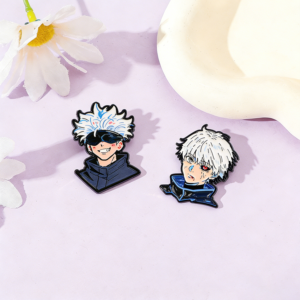 2Pcs Anime Character Kaneki Ke - Tokyo Ghoul Mask recension och pris