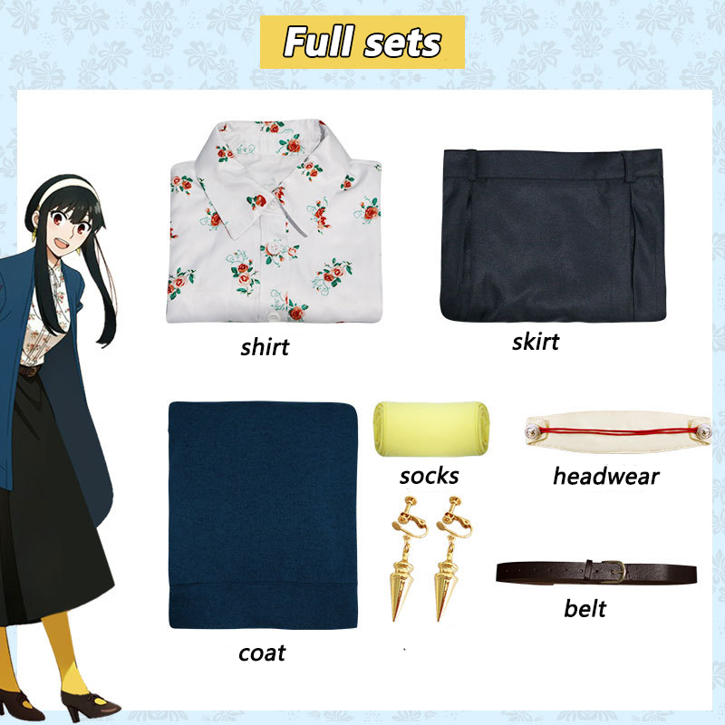 Yor Forger Cosplay Costume Ani - Anime Cosplay Yor Forger recension och pris