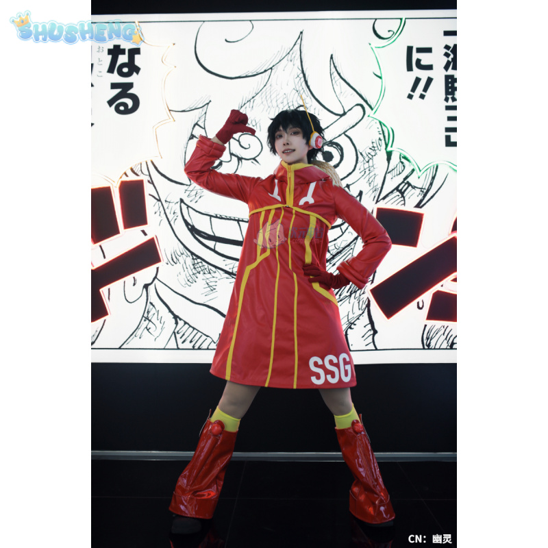 Monkey D Luffy Egghead Cospaly - Anime Cosplay For Halloween recension och pris