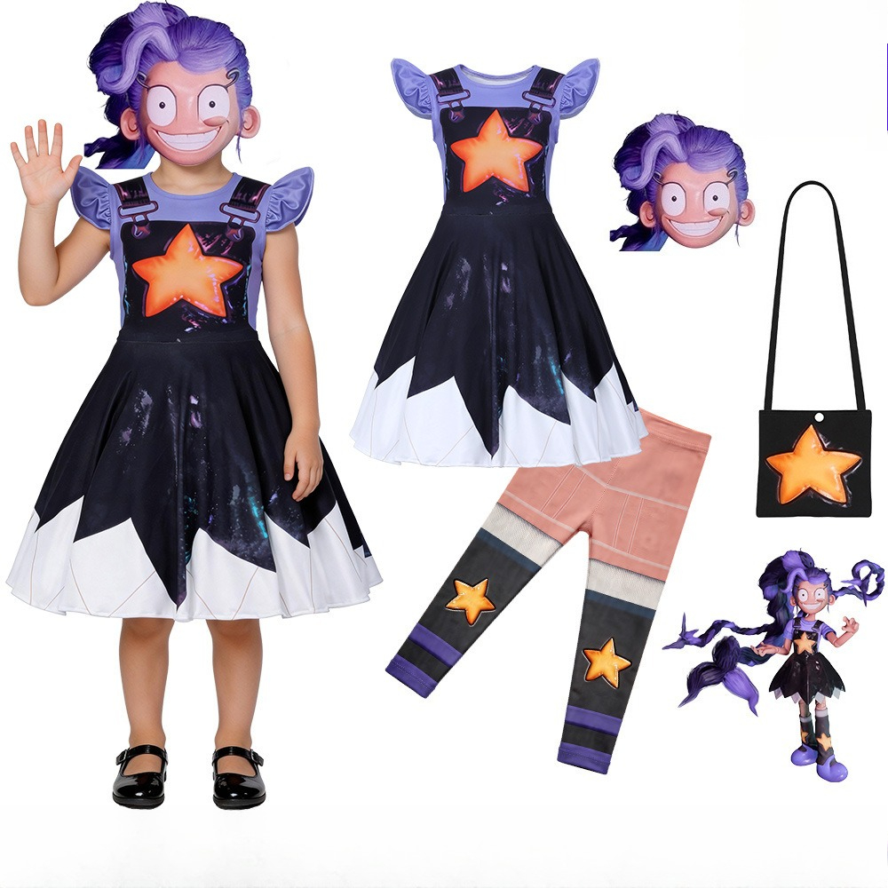 Lily Lovebraids Game Suit Unif - Anime Cosplay For Halloween recension och pris