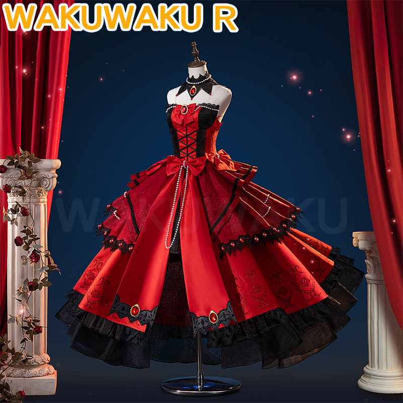 Tokisaki Kurumi Cosplay Costum - Anime Cosplay Plus Size recension och pris