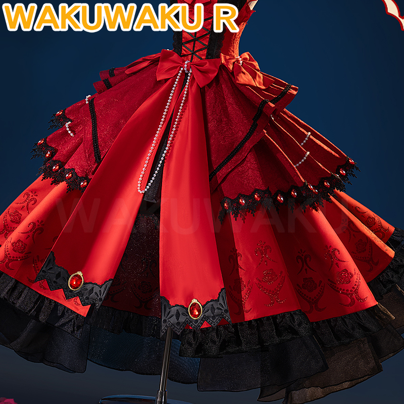 Tokisaki Kurumi Cosplay Costum - Anime Cosplay Plus Size recension och pris