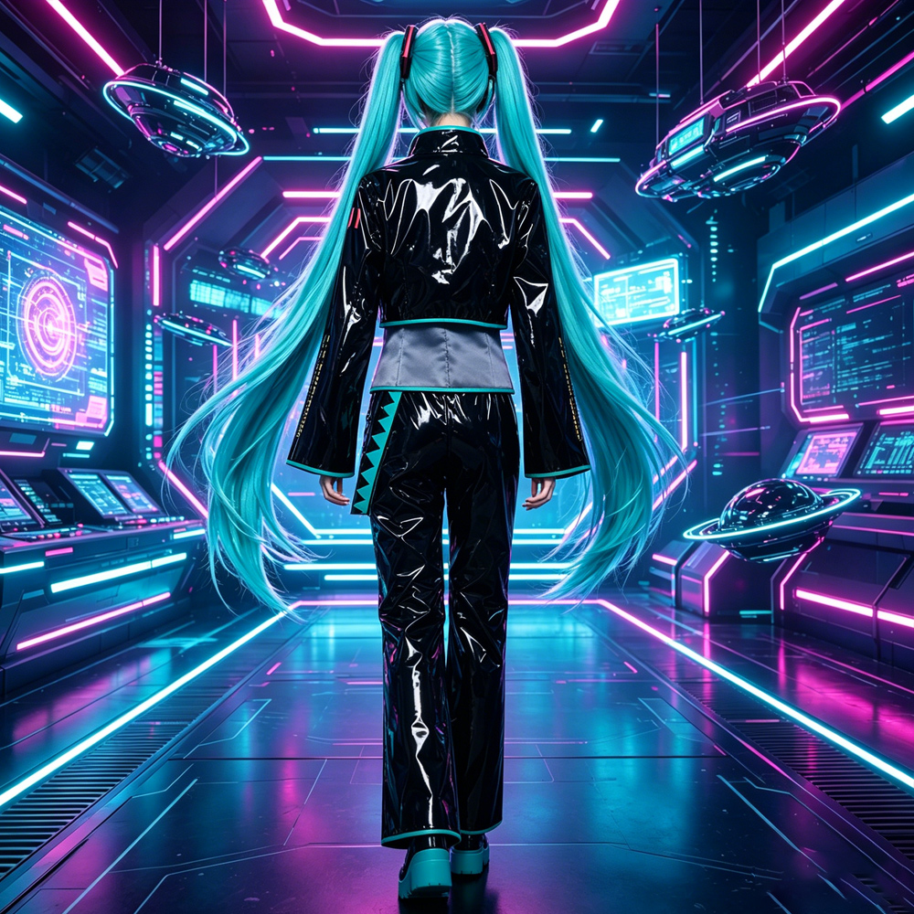 Vocaloid Male Miku Cosplay Cos - Anime Cosplay Outfits Male recension och pris