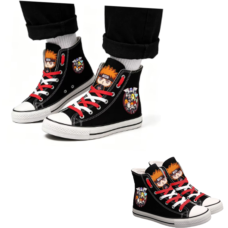 Naruto Uzumaki High-Top Canvas - Anime Cosplay Ideas For Women recension och pris