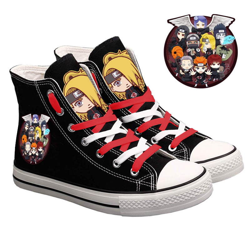 Naruto Uzumaki High-Top Canvas - Anime Cosplay Ideas For Women recension och pris