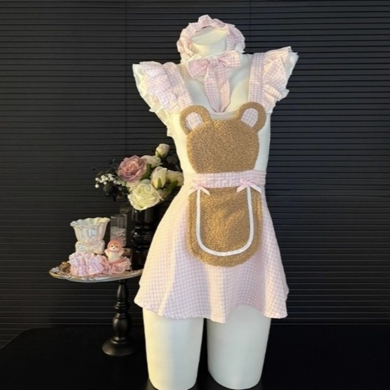 Japanese Kawaii Bear Dress Lit - Anime Cosplay Little Girl recension och pris