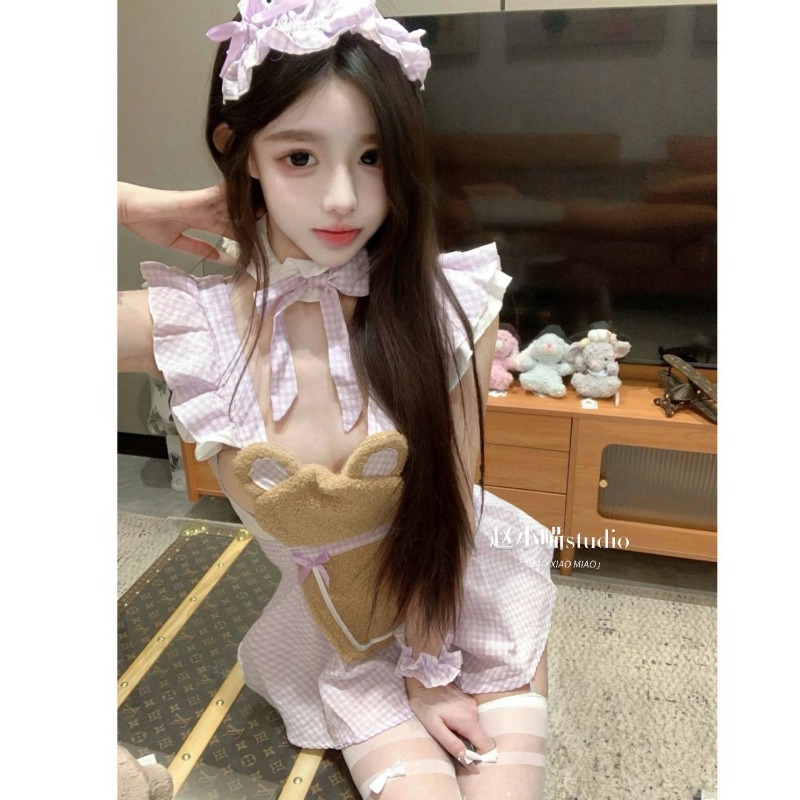 Japanese Kawaii Bear Dress Lit - Anime Cosplay Little Girl recension och pris