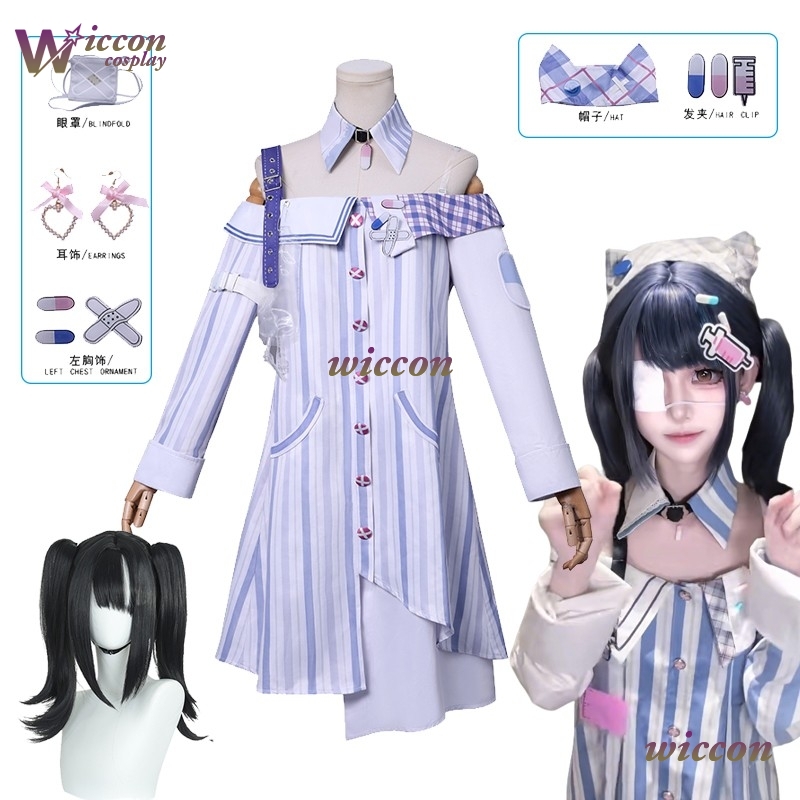 Eyepatch Jirai Kei Infinity Ni - Anime Cosplay Ideas For Women recension och pris