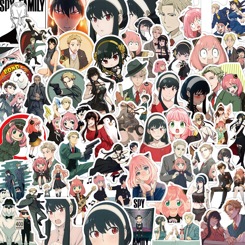 60pcs Set Spy Family Anime Spy - Anime Cosplay Yor Forger recension och pris
