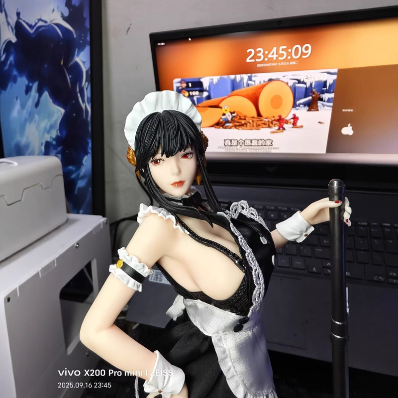 Spy X Family Yor Forger Maid O - Anime Cosplay Yor Forger recension och pris