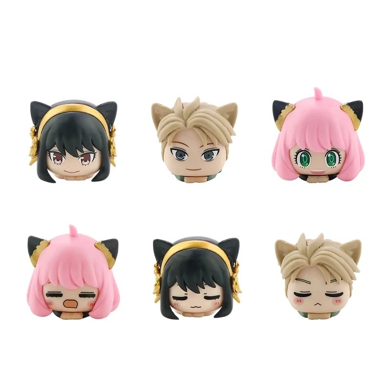 6Pcs/1Set 6CM SPY Family Anime - Anime Cosplay Yor Forger recension och pris