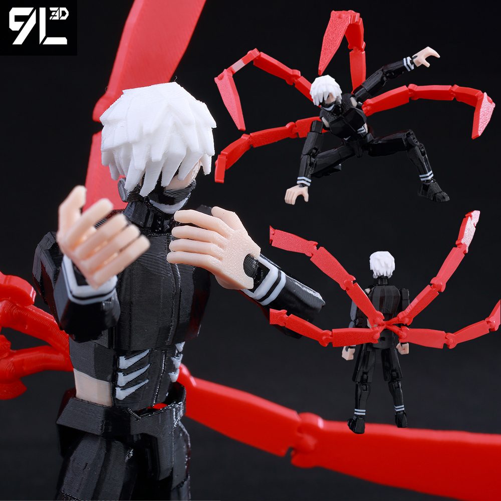 9L3D Lucky 13 Dummy 13 T13 - K - Tokyo Ghoul Mask recension och pris
