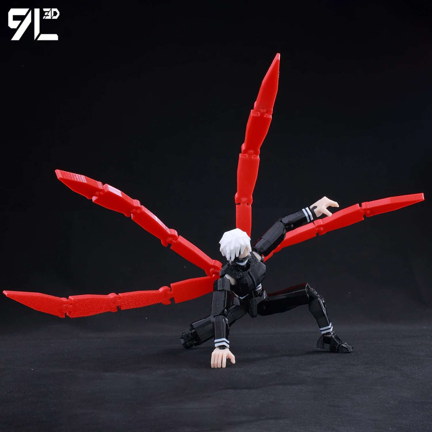 9L3D Lucky 13 Dummy 13 T13 - K - Tokyo Ghoul Mask recension och pris