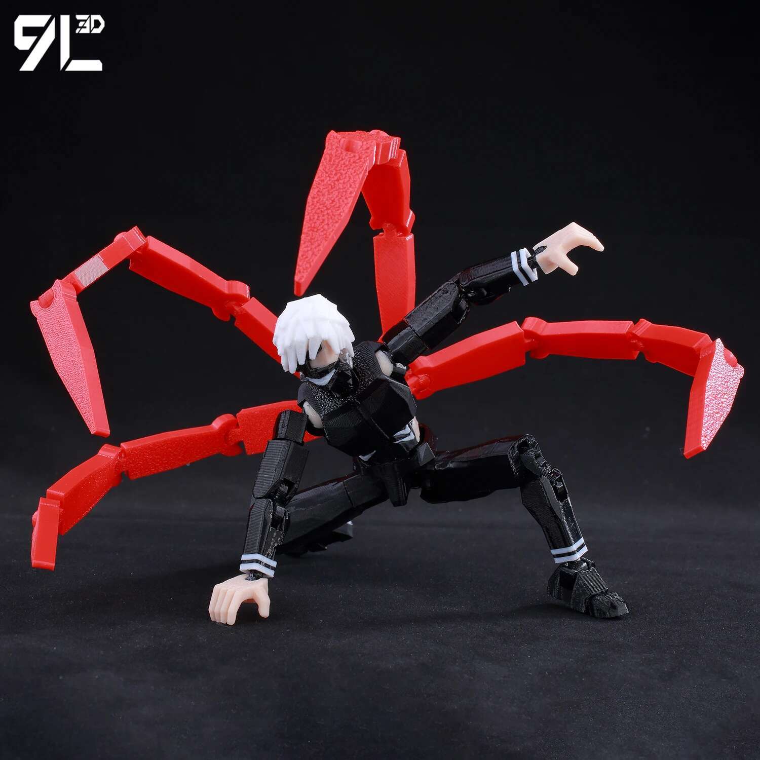 9L3D Lucky 13 Dummy 13 T13 - K - Tokyo Ghoul Mask recension och pris